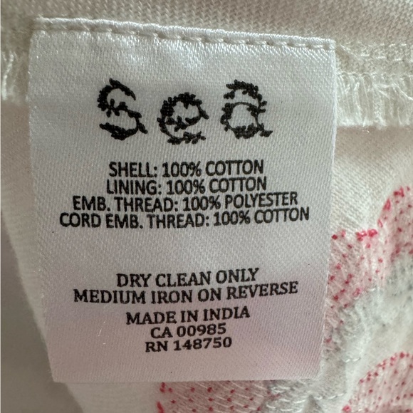 NWT Sea New York EEVI multi embroidered twill short sleeve dress XL - Picture 11 of 11